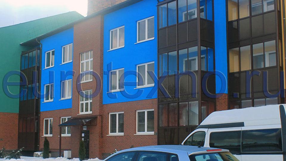 Остекление домов по ул. Костромская, д. 6-8 г. Калининград